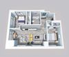 2x1B Floorplan